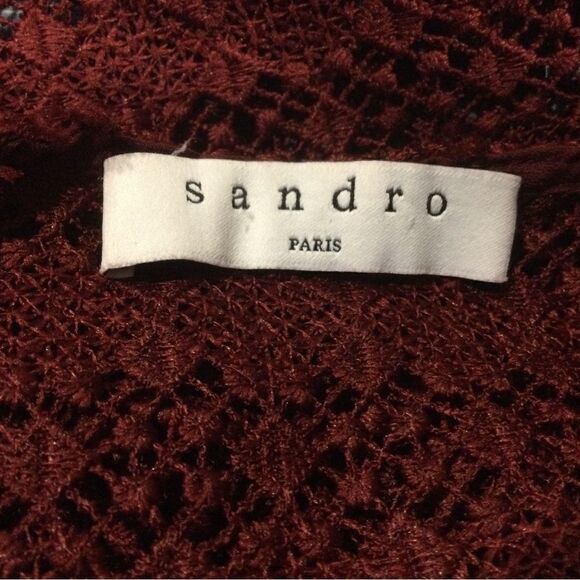SANDRO V-neck Top - Picture 7 of 11